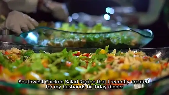 'Video thumbnail for Southwest Chicken Salad Recipe'