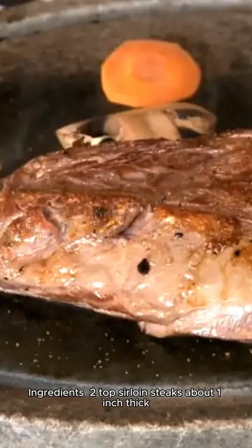 Video thumbnail for top sirloin steak recipe