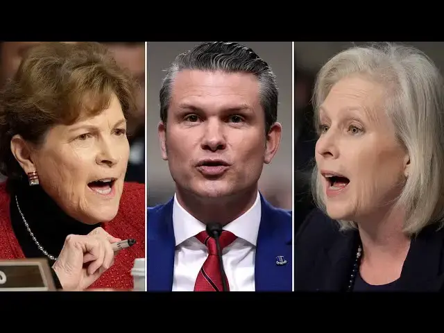 Video thumbnail for Wackjob Democrat Senator Has Insane Meltdown During Hegseth Hearing