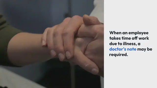 Video thumbnail for Doctor's Note for Work Law