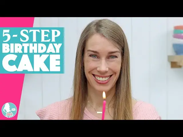 'Video thumbnail for How to Make A Birthday Cake in 5 STEPS'