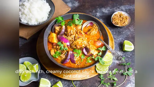 Video thumbnail for massaman curry recipe