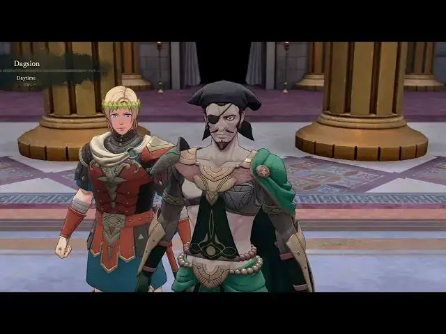 Video thumbnail for Fire Emblem: Fortune's Weave - 1 Theodora Path Ch 11: Talk To Bonaventure About Next Match (Cai)