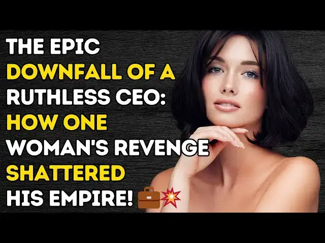 'Video thumbnail for The Epic Downfall of a Ruthless CEO: How One Woman's Revenge Shattered His Empire!'