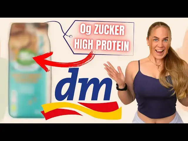 Video thumbnail for DM Einkauf: High Protein & Zuckerfrei - HIERMIT abnehmen!
