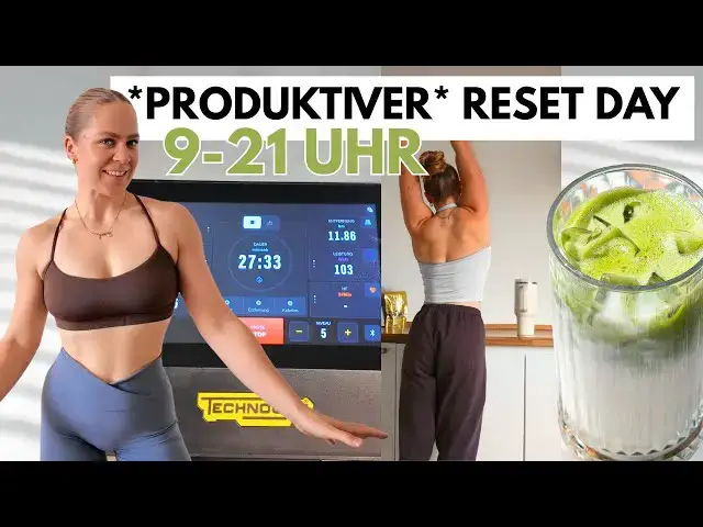 Video thumbnail for Reset Day *PRODUKTIV* | High Protein Rezepte, Cardio, Einkaufen & Tipps
