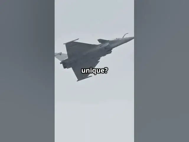 Video thumbnail for What Makes the Rafale the Ultimate 'Omnirole' Fighter Jet? Here's the Secret