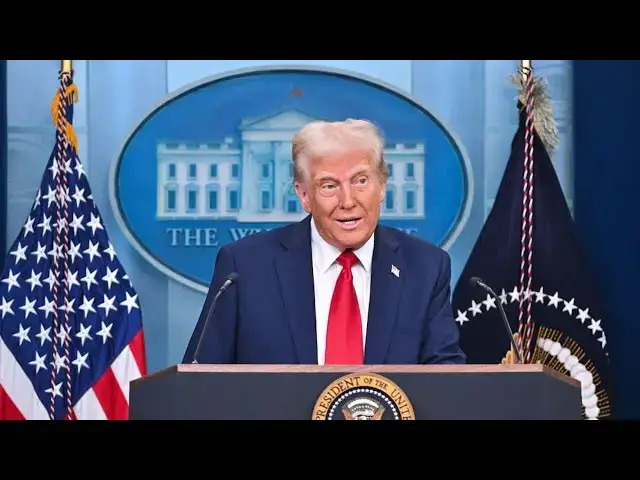 Video thumbnail for Trump Drops Bombshell During Live Press Conference - 'I Will Not Rest Until ...'
