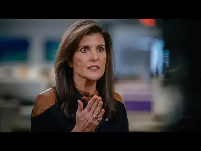 Video thumbnail for Governor Who Endorsed Nikki Haley Breaks Down - He Will Support Trump
