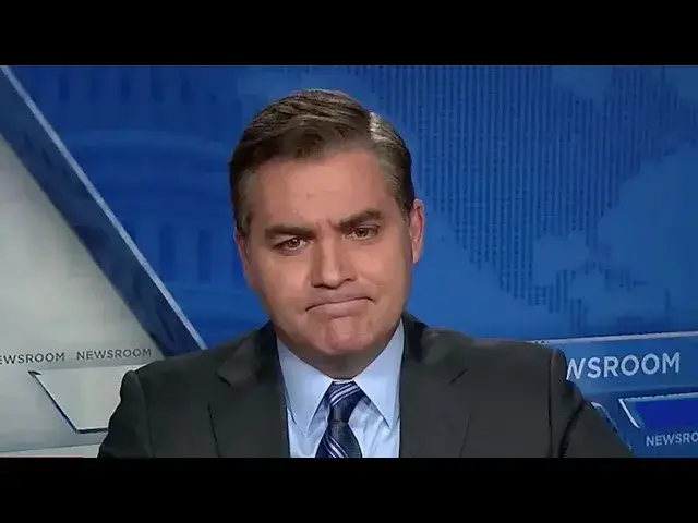 Video thumbnail for Anti-Trump CNN Host Jim Acosta Has On Air Meltdown - Cuts To Commercial