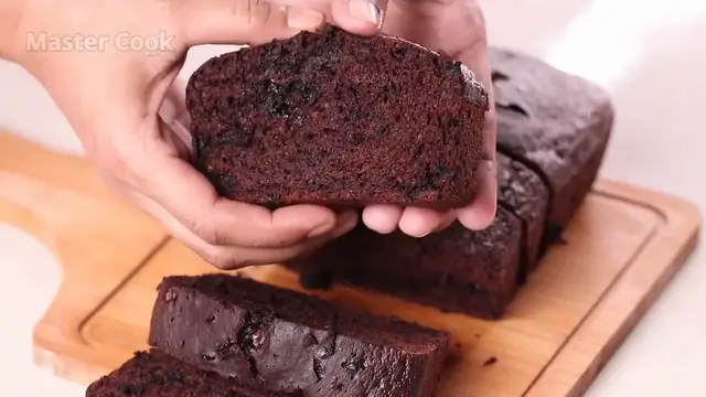 Video thumbnail for Chocolate Banana Cake Super Soft Banana with Double Chocolate