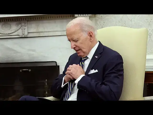 Video thumbnail for Tragedy At The White House - Biden Appears To Suffer Episode In Front Of Cameras