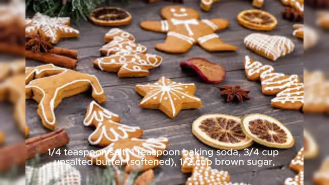 'Video thumbnail for Gingerbread Cookies recipe '