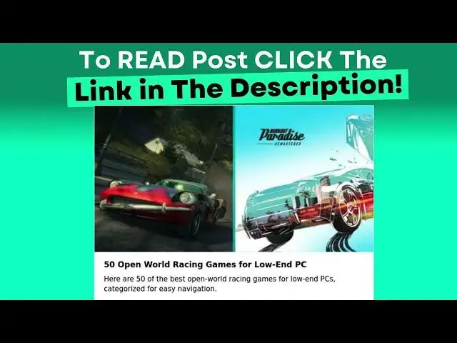 Video thumbnail for 50 Open World Racing Games for Low-End PC