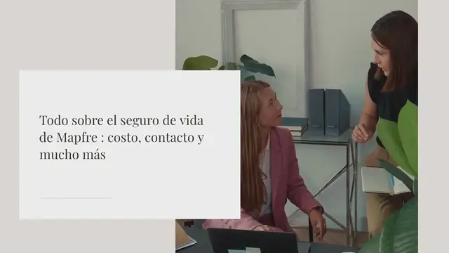 Video thumbnail for Todo sobre el seguro de vida de Mapfre : costo, contacto y mucho más