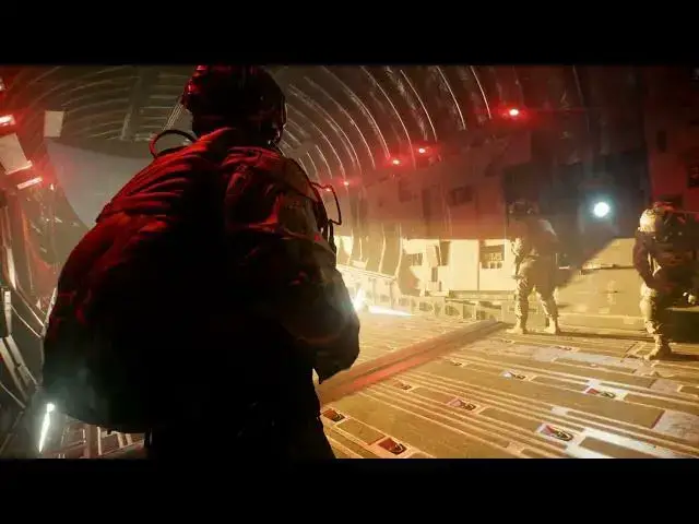 'Video thumbnail for Battlefield 6 - Mission 2 The Rock: Simone "Gecko" Espina Introduction Cutscene | Halo Jump Gameplay'