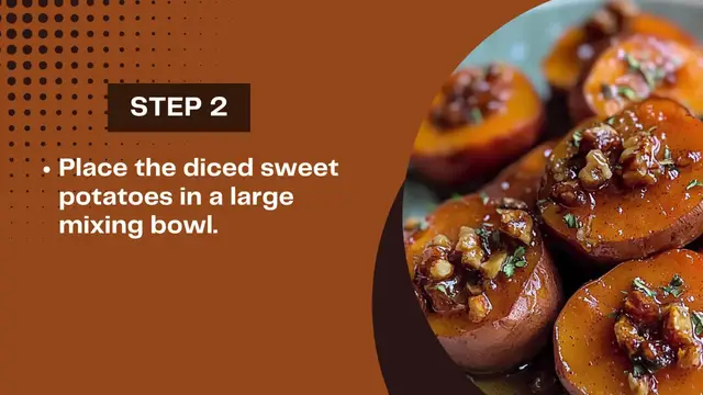 Video thumbnail for Cinnamon Maple Roasted Sweet Potatoes