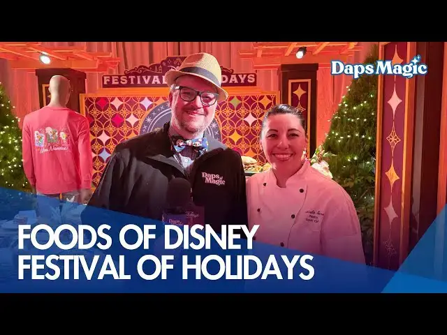 Video thumbnail for Disney Festival of Holidays Foods | Interview w/ Chef Gracie | Holidays at the Disneyland Resort
