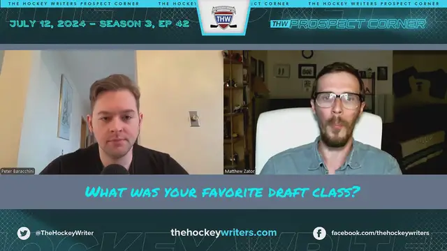 Video thumbnail for 2024 NHL Draft - Favorite Draft Classes - Utah Hockey Club & Carolina Hurricanes