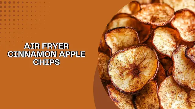 'Video thumbnail for Air Fryer Cinnamon Apple Chips '