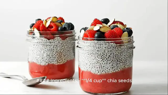 Video thumbnail for chia seed pudding recipe