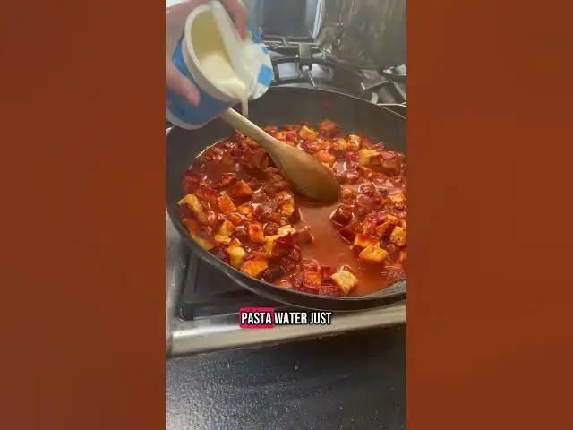 Video thumbnail for THE BEST pasta recipe - my all time favourite! #pastatime #pastarecipe