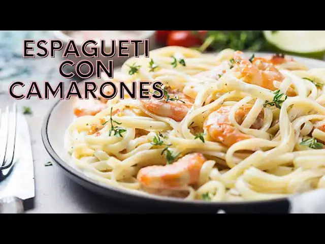 Video thumbnail for Espagueti con Camarones: Receta Rápida y Deliciosa para Sorprender