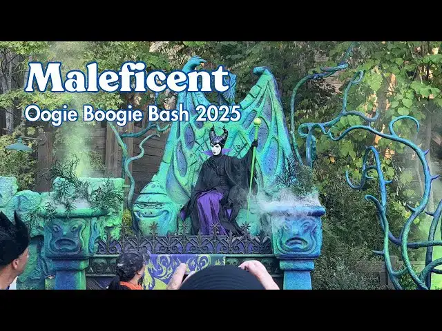 'Video thumbnail for Maleficent at Oogie Boogie Bash!'