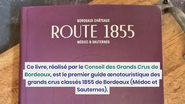 Video thumbnail for Route 1855 : Bordeaux Châteaux Médoc et Sauternes
