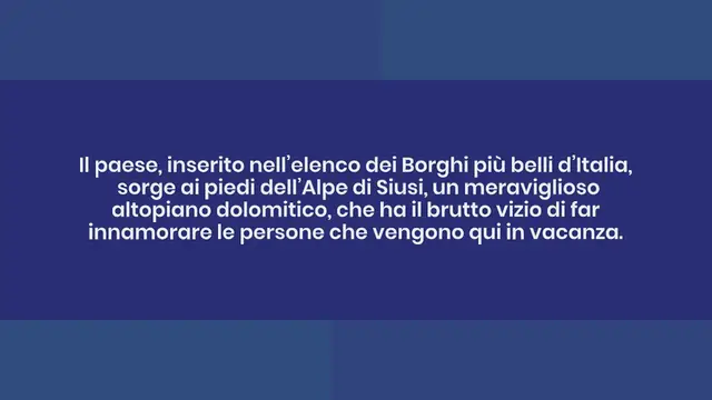 Video thumbnail for COSA VEDERE A CASTELROTTO: 5 LUOGHI DA NON PERDERE