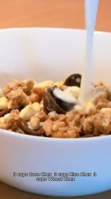 Video thumbnail for chex mix recipe oven