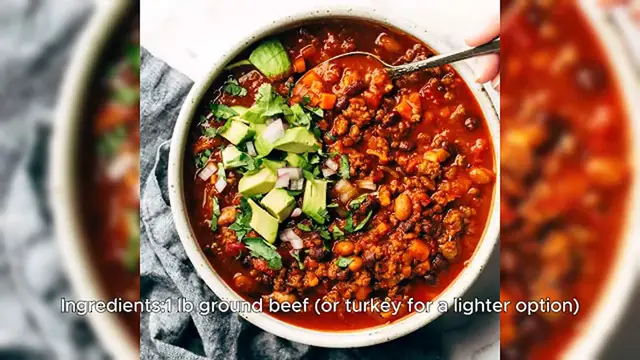Video thumbnail for Hearty & Spicy_ Classic Chili Recipe