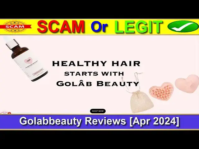 Video thumbnail for Golab Hair Oil Reviews (April 2024) - Is Golabbeauty A Legit E-Commerce Site? Find Out! |
