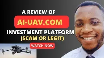 Video thumbnail for A Review of Ai-Uav.com Investment (See Withdrawal Proof) #ai-uav #scamalertreviews #hyip #viral