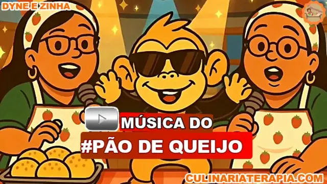 'Video thumbnail for MÚSICA do Pão de Queijo - Quero Pão de Queijo de Dyne e Zinha'