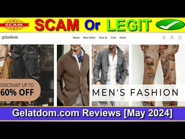 Video thumbnail for Gelatdom Reviews (May 2024) - Is This A Legit E-Commerce Site? Find Out! | Product Review