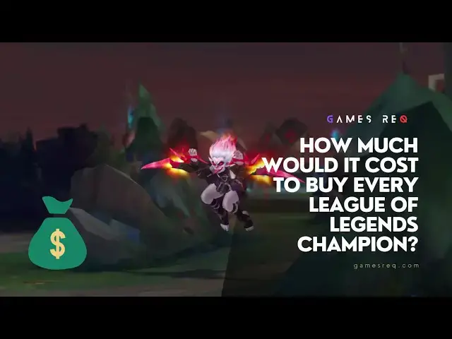Video thumbnail for How Much Would it Cost to Buy Every League of Legends Champion?