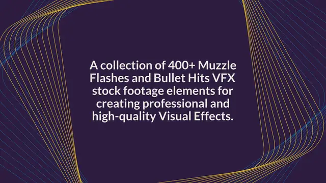 Video thumbnail for 400+ Muzzle Flashes And Bullet Hits VFX Stock Footage
