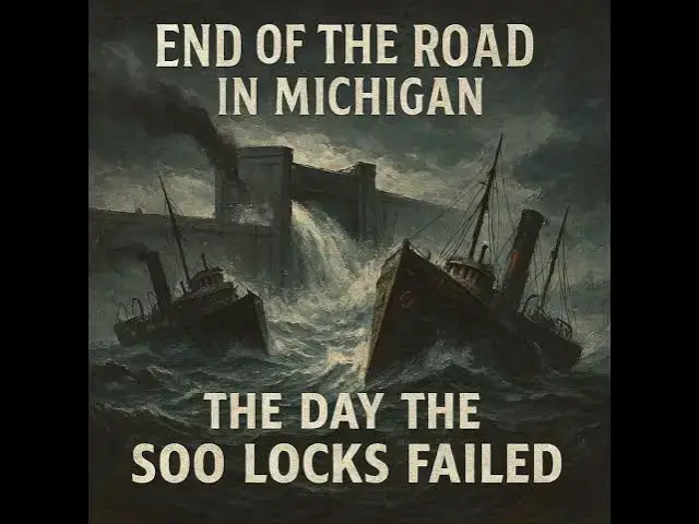 'Video thumbnail for The Day the Soo Locks Failed — 1909’s Maritime Meltdown at Sault Ste. Marie'