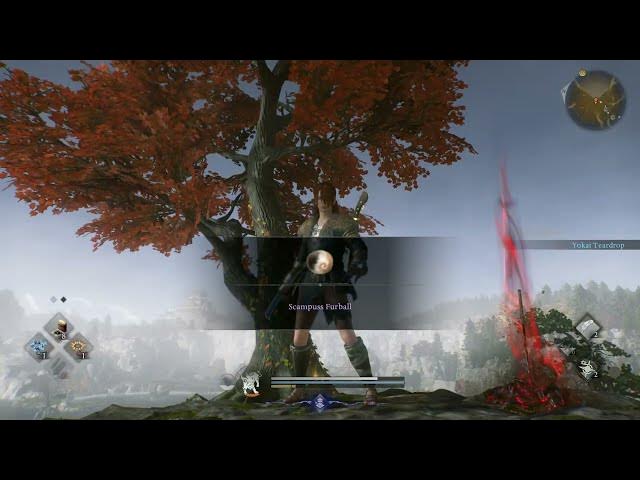 Video thumbnail for Nioh 3 - A Fierce Flame: Destroy Crucible Spike | Pet Scampuss | Find The Kagutsuchi's Magatama