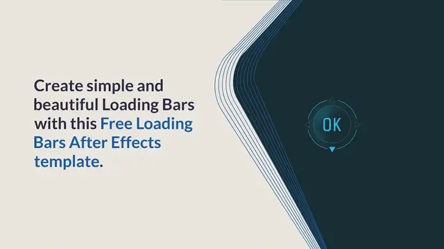 Video thumbnail for 12 Free Loading Bars After Effects Template