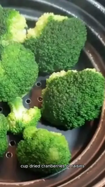 Video thumbnail for recipe for broccoli salad