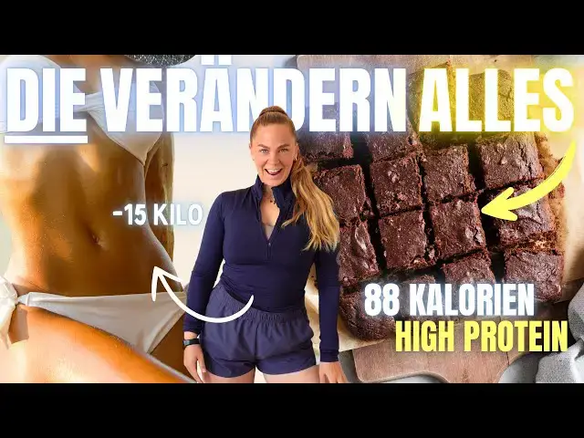Video thumbnail for Unglaublich: ABNEHMEN mit SCHOKOBROWNIES! Nur 88 Kalorien