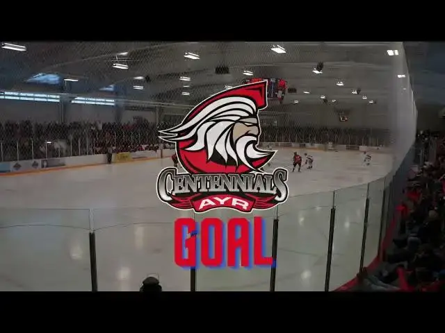 Video thumbnail for Ayr Centennials Goal Horn 2025