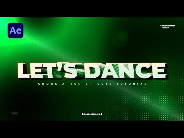 'Video thumbnail for Dancing Typography Animation in After Effects Tutorial'