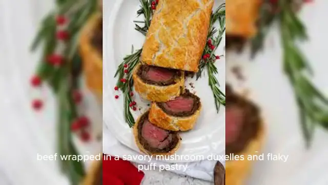 Video thumbnail for Beef wellington recipe