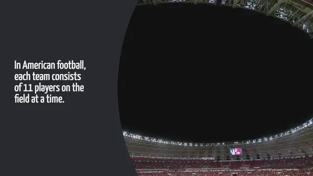 Video thumbnail for American Football How Many Players In A Team