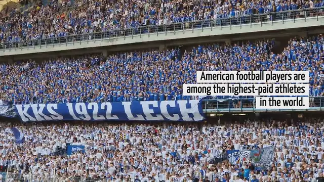 Video thumbnail for How Much Do American Football Players Get Paid