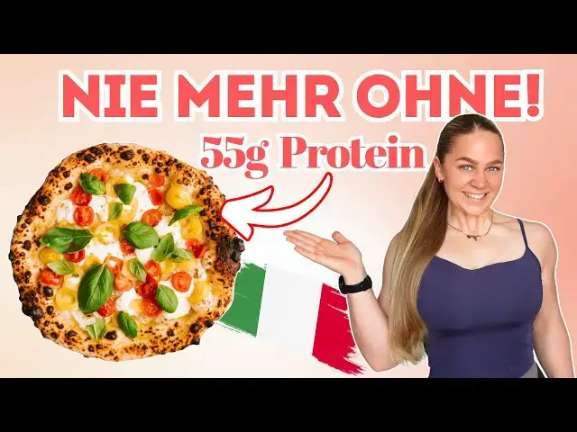 Video thumbnail for Die LECKERSTE & SCHNELLSTE Pizza mit 55g Protein!