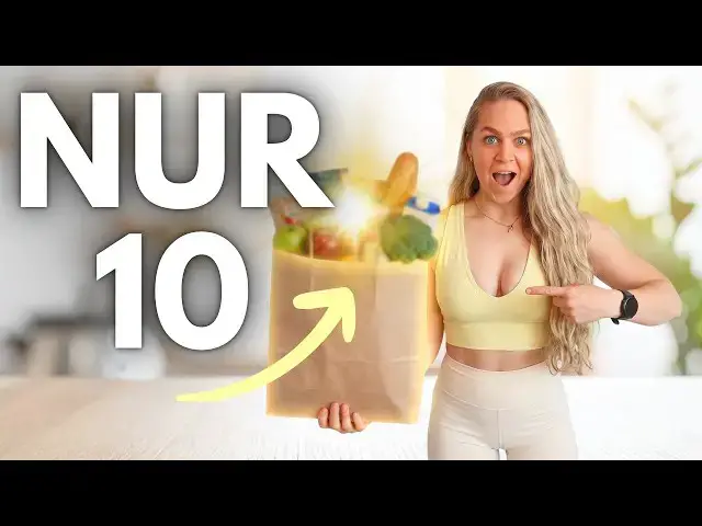Video thumbnail for Abnehm-Einkauf: Die EINZIGEN 10 Dinge die du brauchst (mehr kaufe ich nicht)